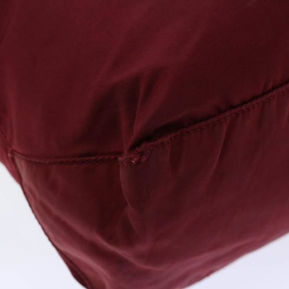 PRADA Tote Bag Nylon Red Auth 70587 - Picture 9 of 16